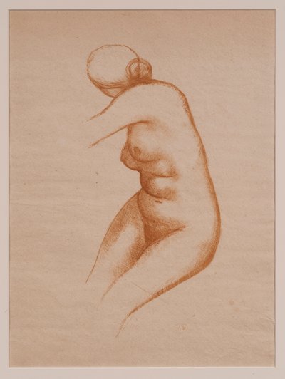 Seated Nude by Aristide Maillol